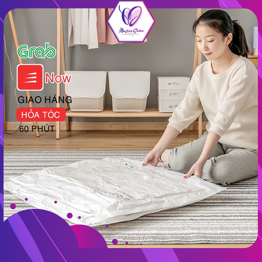 Túi hút chân không đựng chăn màn gối, quần áo tiết kiệm không gian Master Store