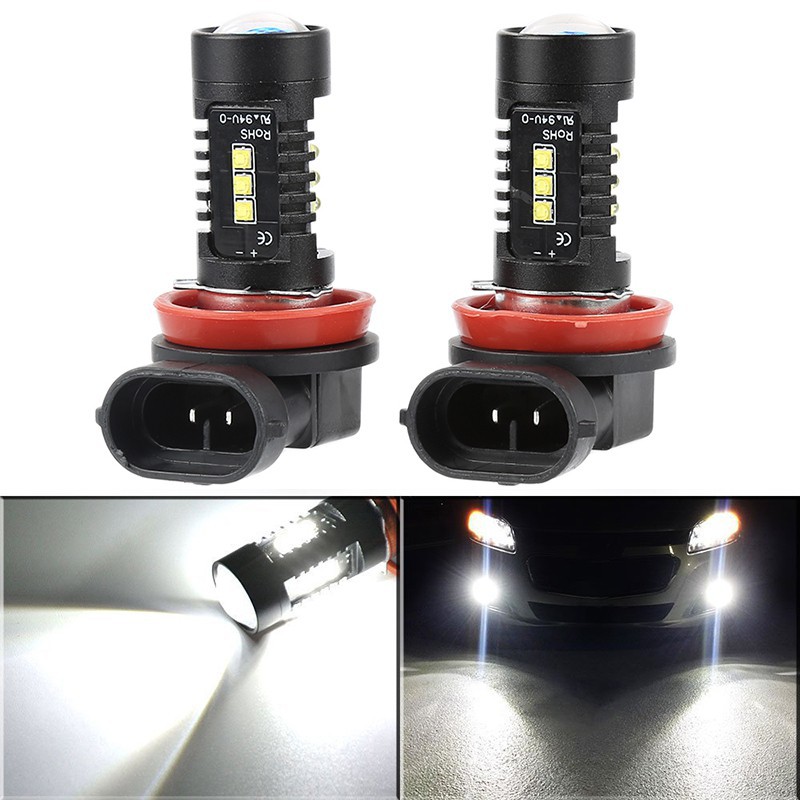 【READY STOCK IN CHINA】200W LED car underbody light H11/H8 foot with fog light