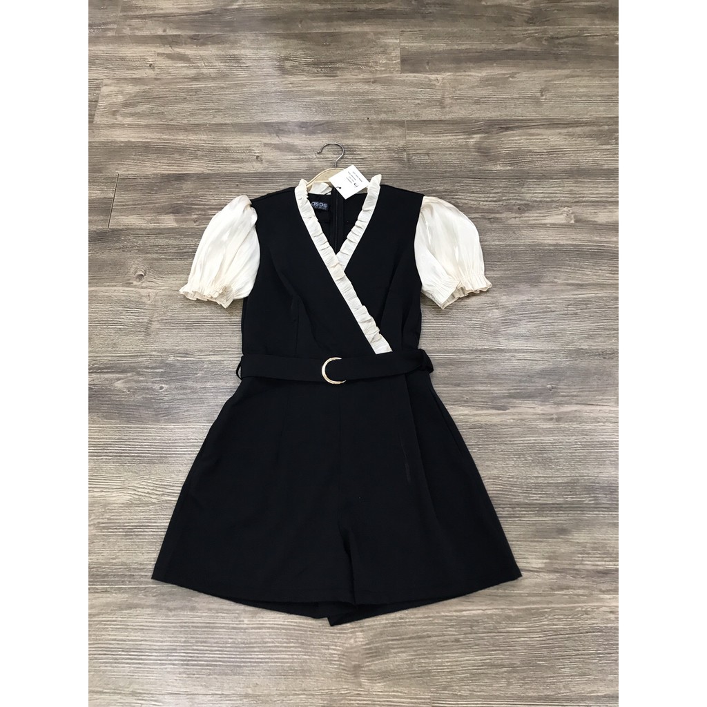 Jumpsuit Asos short tay phồng