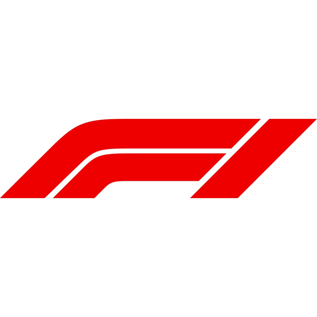 Hình dán decal sticker logo F1, Formula 1, Logo Đua xe Công thức 1, hình dán pvc chống nước