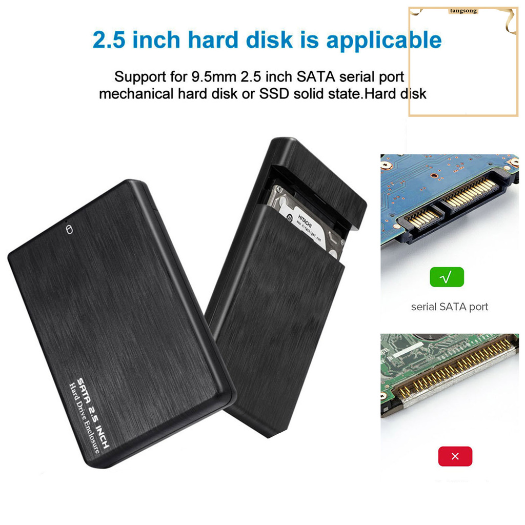 Vỏ Ổ Cứng Ngoài 2.5inch Sata Usb 3.0 5gbps | BigBuy360 - bigbuy360.vn
