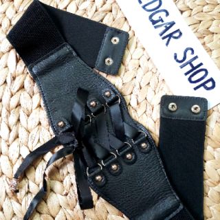 Dây Thắt Lưng Nữ Đan Dây, Dây Nịt Thun Bản Lớn 10cm