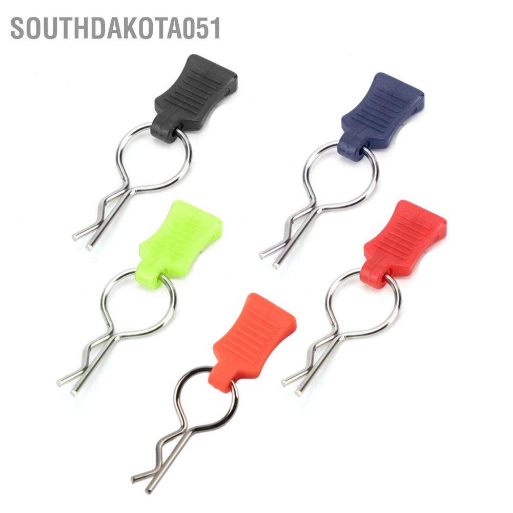 Southdakota051 1/5 1/8 RC Car Body Shell Clip Pin + Fixing Bracket Set Accessory Parts Fit for Traxxas