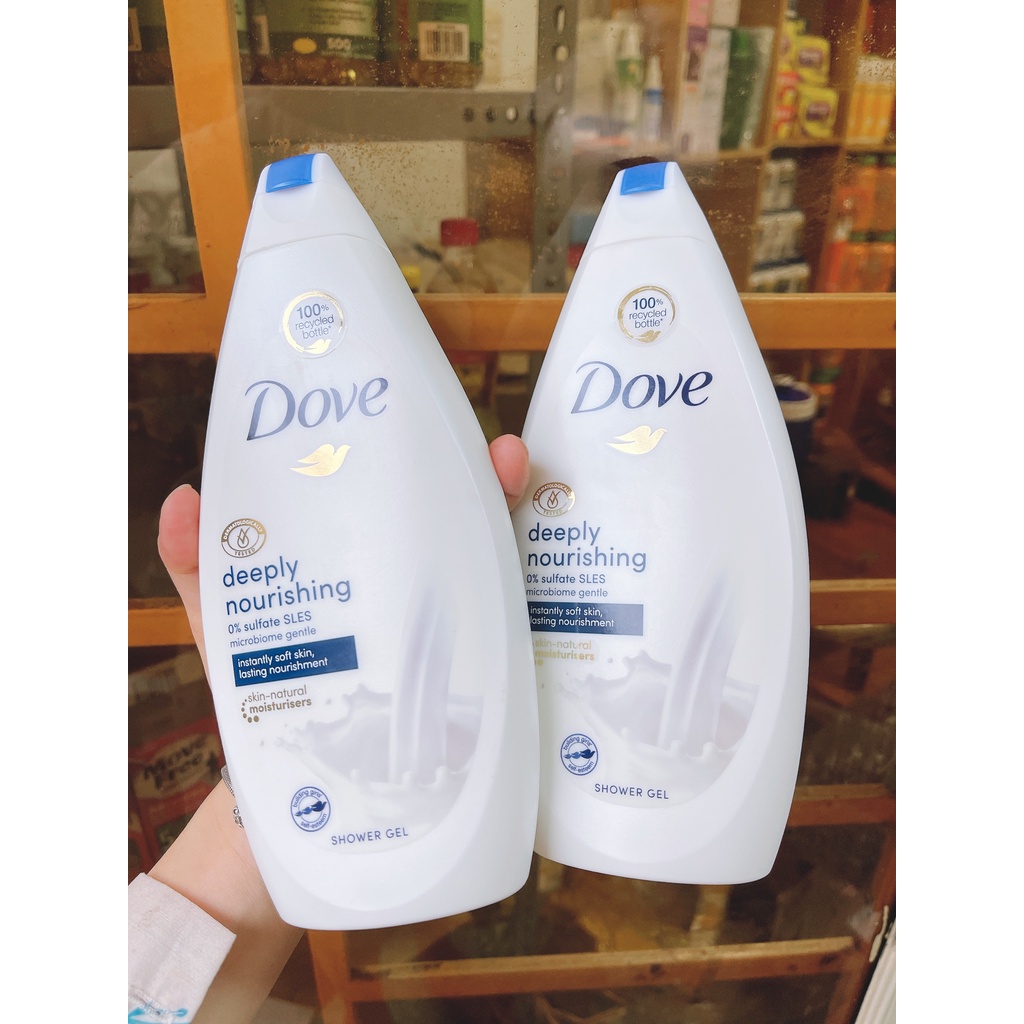 Sữa tắm dưỡng ẩm DOVE Mỹ Deep Moisture 500ml