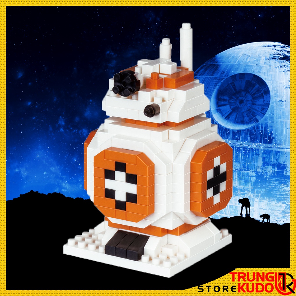 Mô hình Star Wars 3D dạng Đồ chơi xếp hình Start Wars thích hợp làm quà tặng, đồ decor