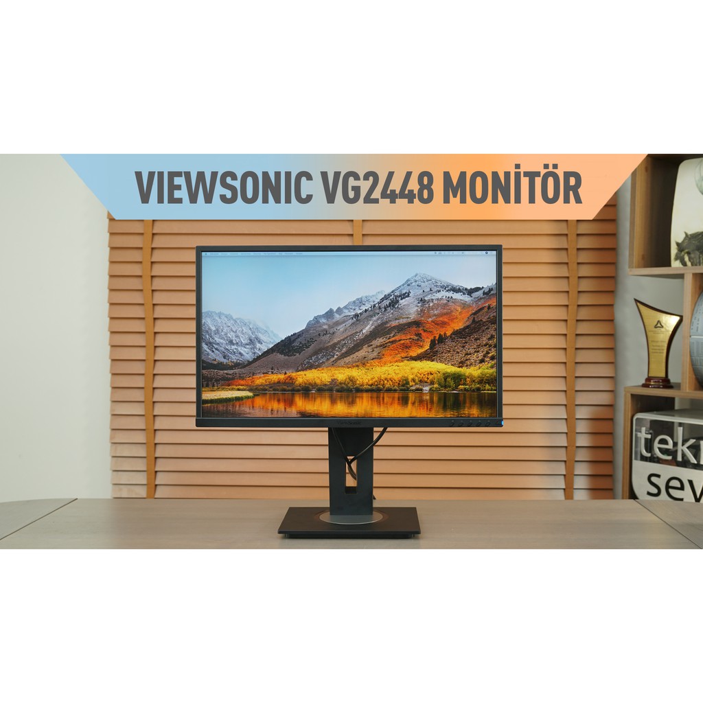 Màn hình ViewSonic VG2448 - 24" - FullHD - 75Hz - IPS ( Mới, Chính Hãng, Bảo Hành 36 Tháng )