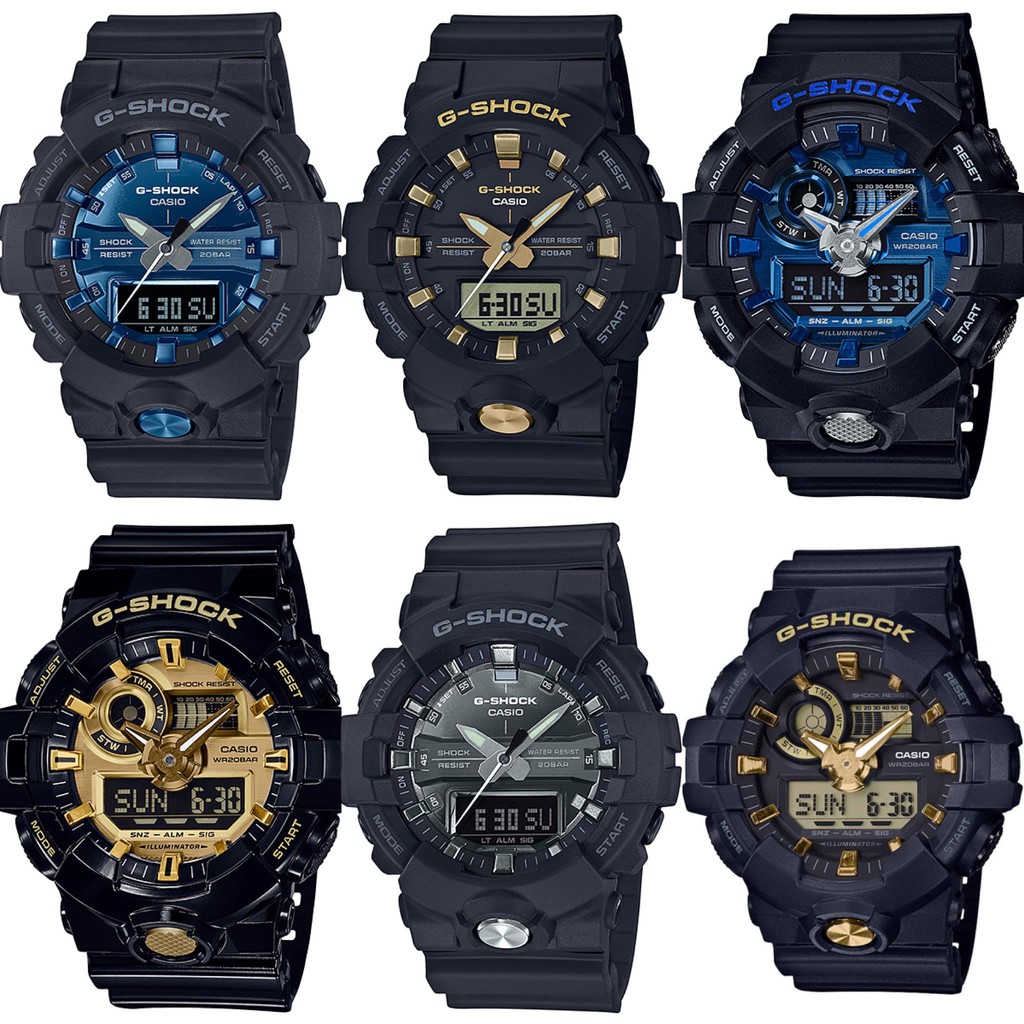 Đồng Hồ Casio Nam CASIO Dây Cao Su G-SHOCK GA-710B-1A9DR