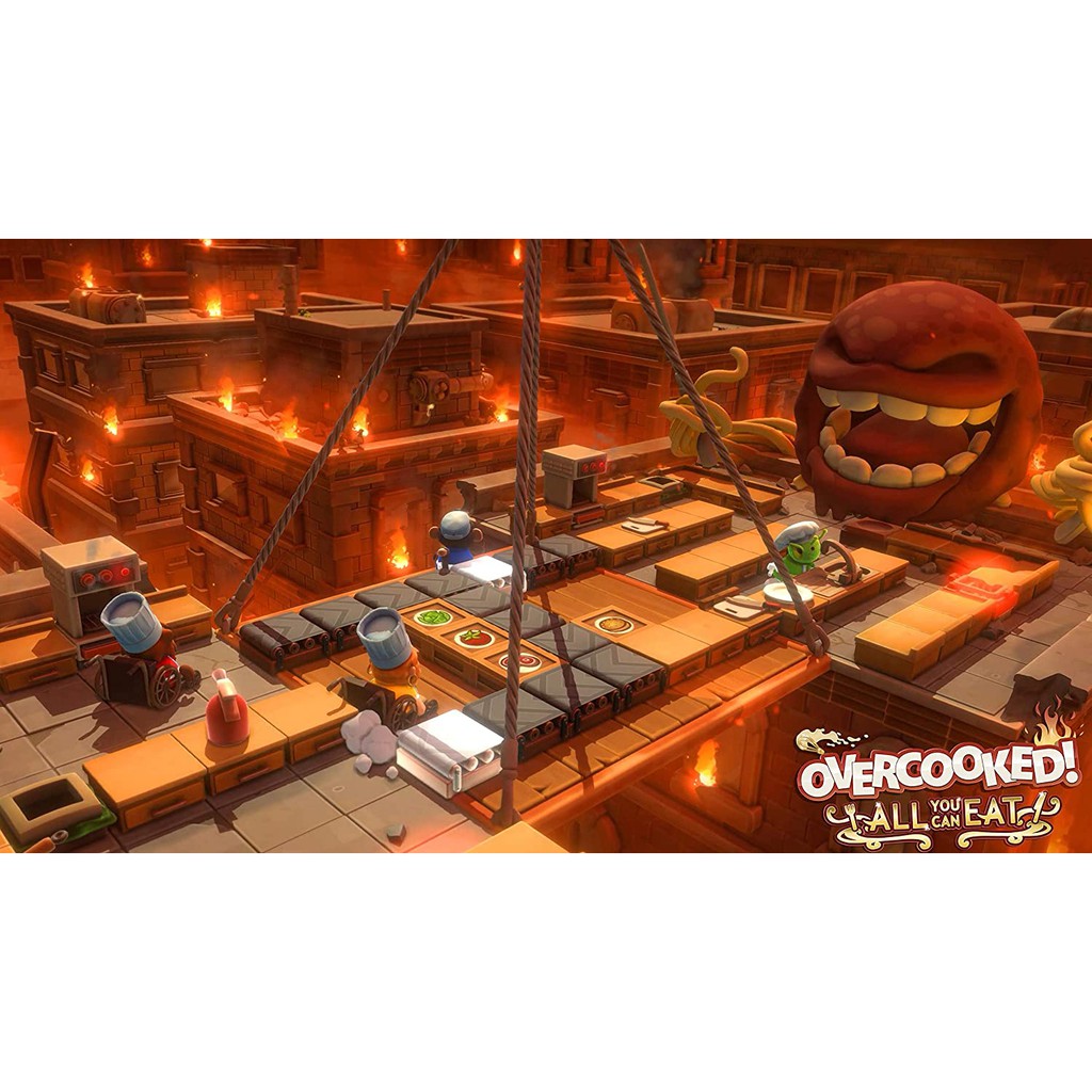 [Mã 44ELSALE2 giảm 7% đơn 300K] Đĩa Game PS5 Overcooked! All You Can Eat Hệ US - Playstation 5