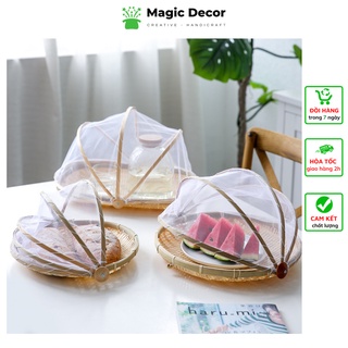 Mẹt tre lồng bàn đậy đồ ăn, bảo quản thủ công cao cấp