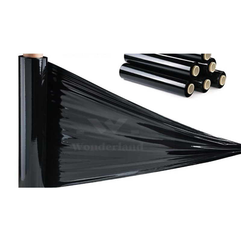 [GIÁ  TẠI XƯỞNG] Màng PE ĐEN khổ 5cm, màng chít , nilong bọc, màng quấn bọc thực phẩm lõi nhỏ giá rẻ Hà Nội