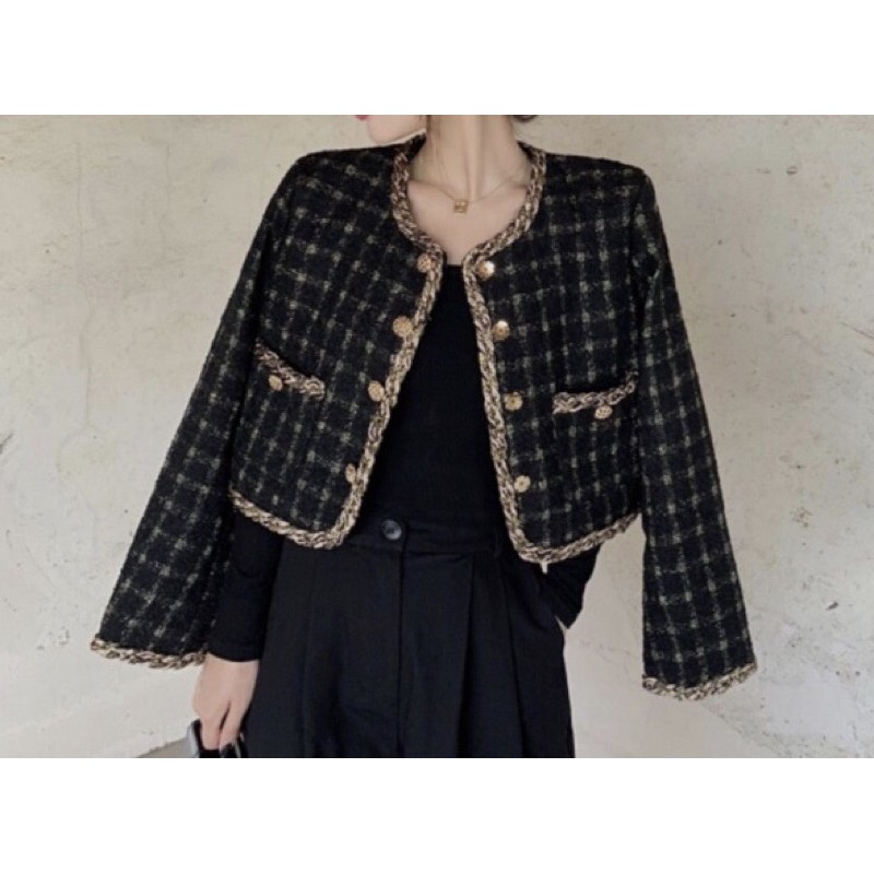 áo dạ tweed chọn trên livestream (áo trên ảnh đã hết)