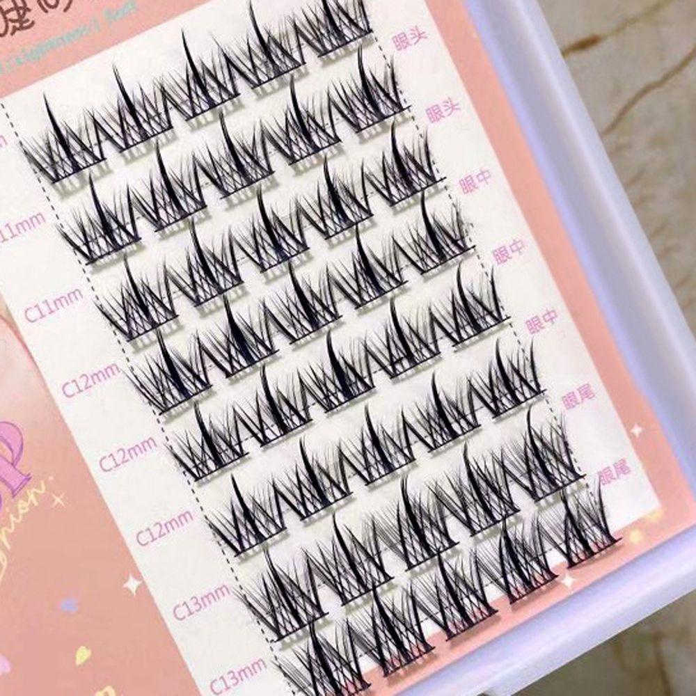 Hộp Lông Mi Giả Nối Mi Thủ Công Tự Nhiên Thích Hợp Cho Người Mới Bắt Đầu