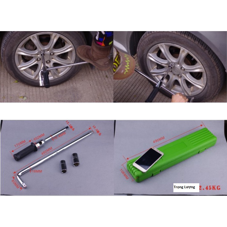 Dụng cụ tháo bánh xe ô tô chuyên nghiệp