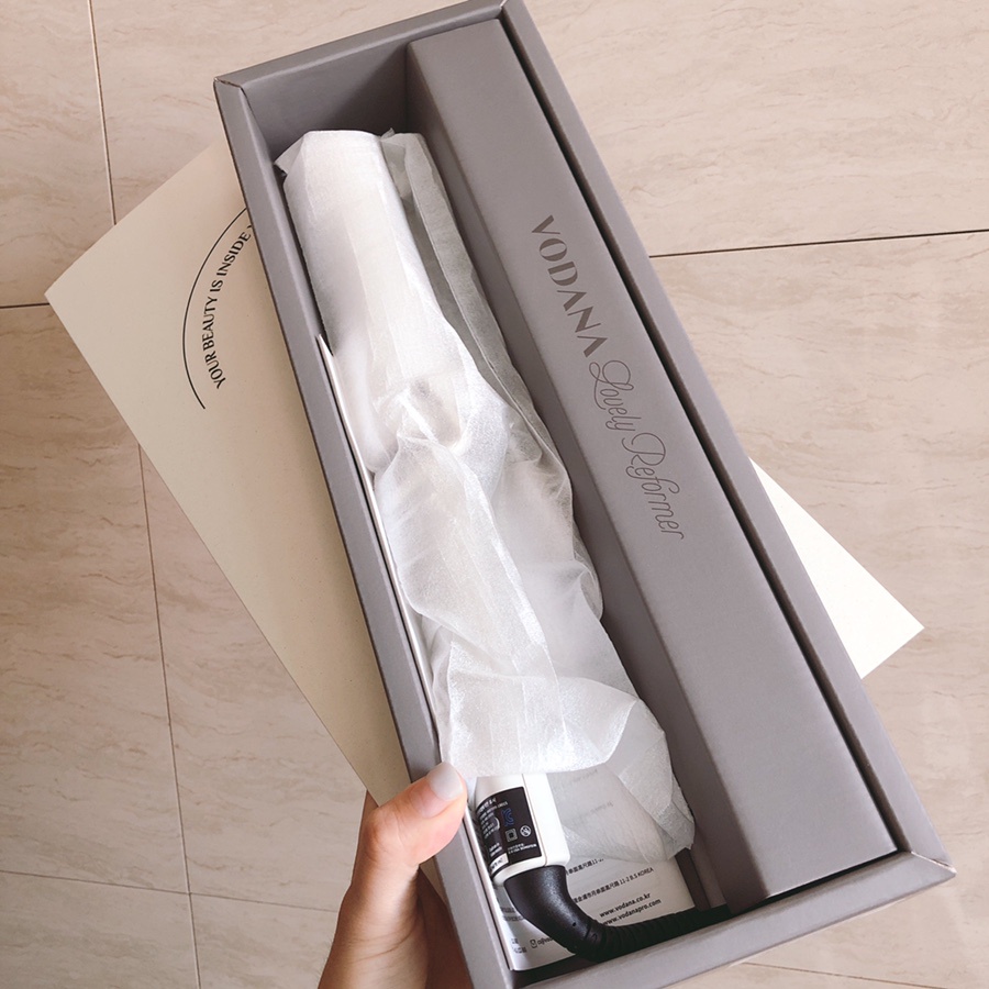 VODANA Máy uốn tóc 32mm 36mm Ivory Mood màu kem