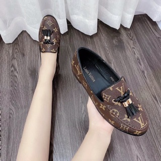 Giày moka chuông lv cực chất