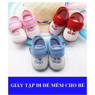 Giày vải tập đi cho bé
