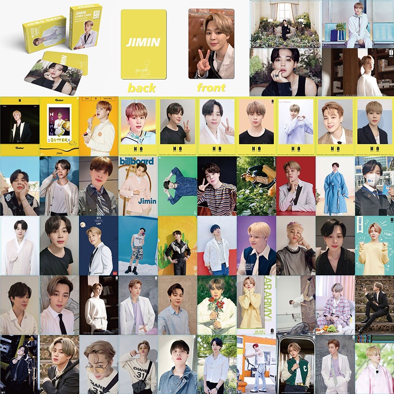 Hộp 54 Thẻ Hình LOMO Card Nhóm Nhạc BTS 2022