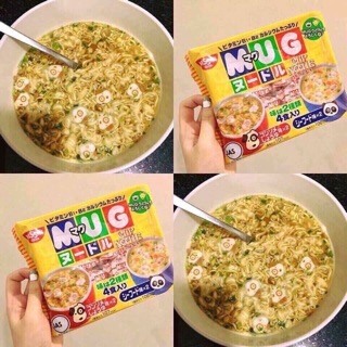 Mì mug vàng . Mì ăn dặm nhật bản