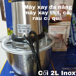 Máy xay thịt đa năng cầm tay, Máy say mini chính hãng Kitchen Expert cối 2L.