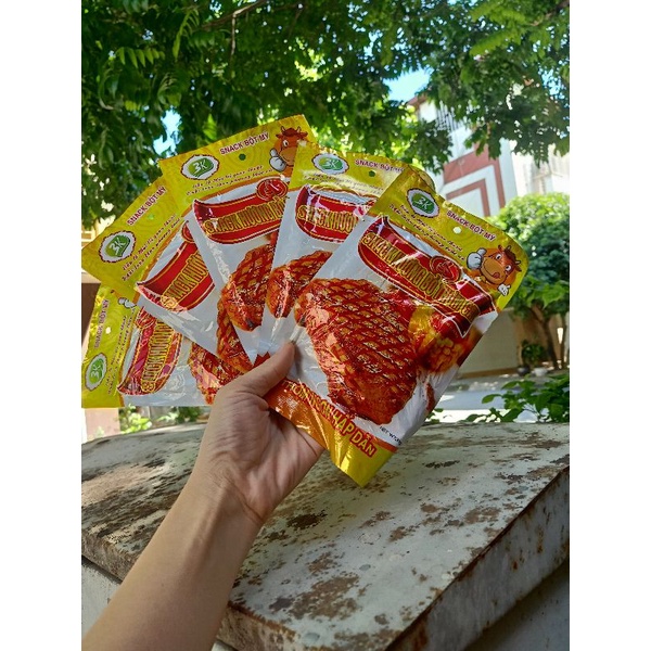 Snack hương bò miếng thơm ngon_ đồ ăn vặt ngon