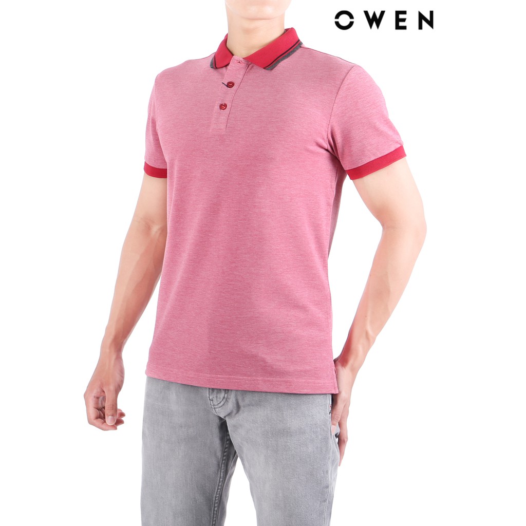 Áo polo ngắn tay nam OWEN Bodyfit - APV22343 | BigBuy360 - bigbuy360.vn