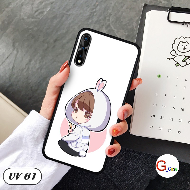 Ốp điện thoại Vivo S1 - lưng nhám viền dẻo