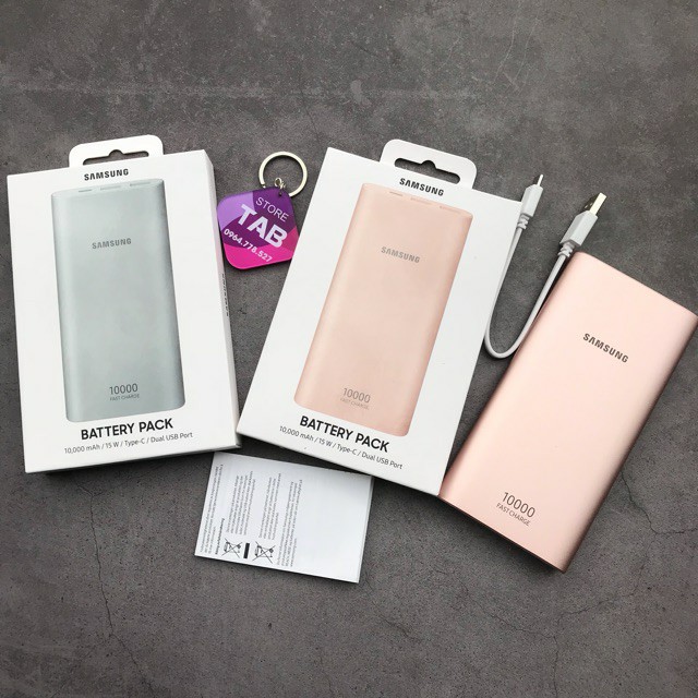 Sạc dự phòng samsung 10000mAh Pin dự phòng TYPE-C BẢO HÀNH 6 THÁNG