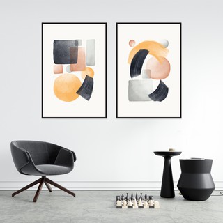 Tranh Hiện Đại Trừu Tượng Canvas treo tường - Trang trí nhà cửa, Decor phòng khách phòng ngủ (Tặng kèm đinh 3 chân)
