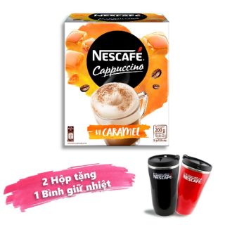 Combo 2 hộp Nescafe Cappuccino tặng bình giữ nhiệt