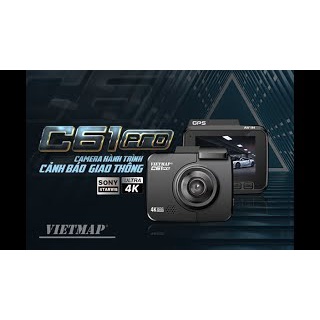 Bộ VietMap C61 PRO (Camera Hành Trình 4k Cảnh Báo TT Giao Thông phát WiFi truyền dữ liệu qua Smartphone)