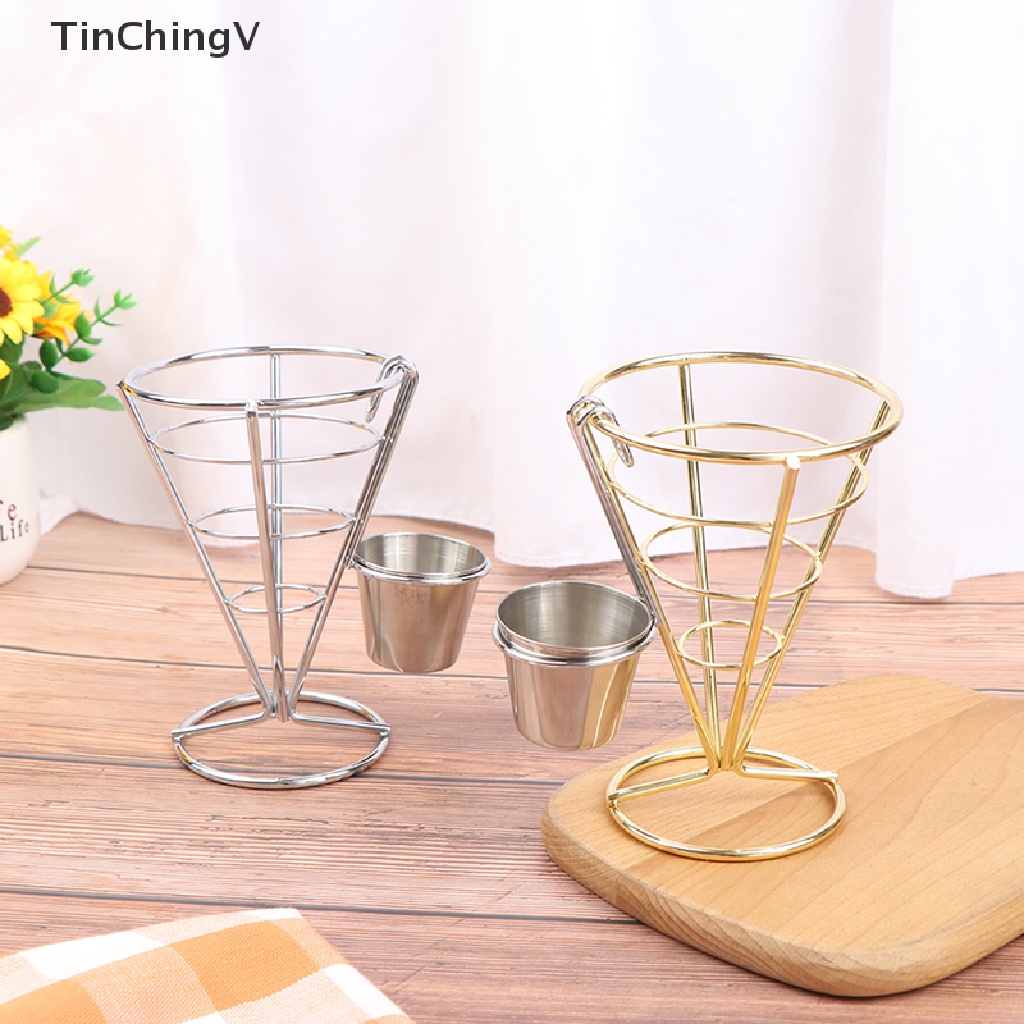 1 Rổ Đựng Khoai Tây Chiên / Khoai Tây Chiên / Khoai Tây Chiên Hình Nón