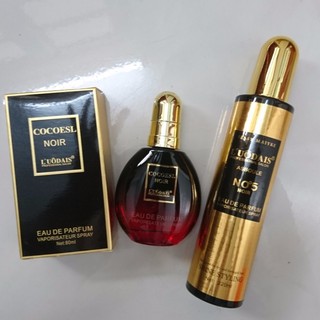 COMBO TINH DẦU DƯỠNG TÓC COCO NOIR HƯƠNG NƯỚC HOA PHÁP và Xịt dưỡng tóc hương nước hoa No5 220ml