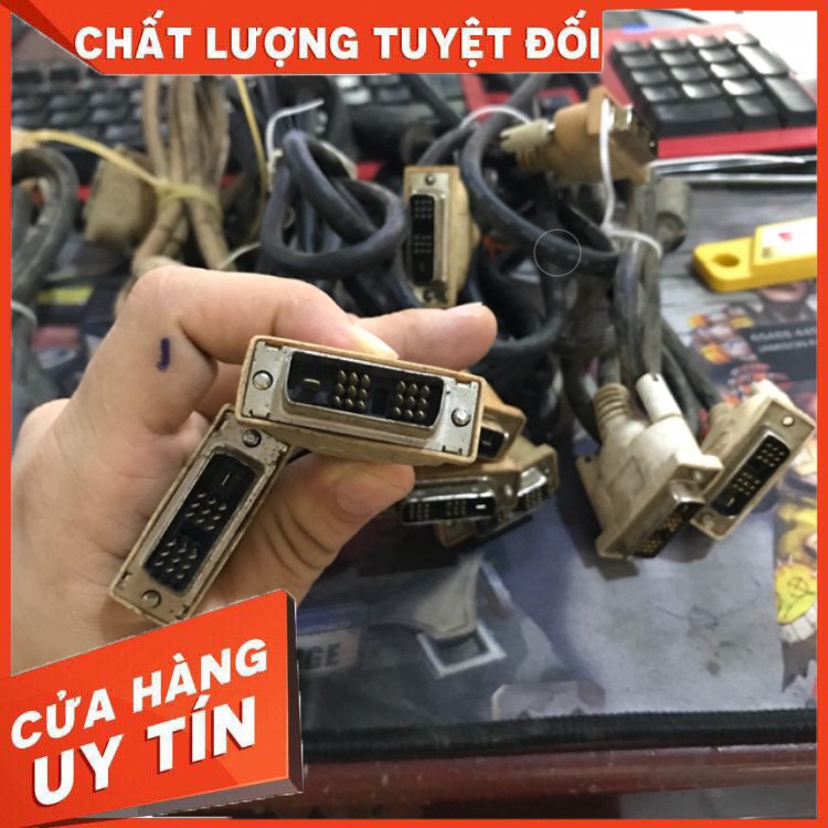 Dây DVI 1,5m cũ xịn zin cho màn hình máy tính | BigBuy360 - bigbuy360.vn