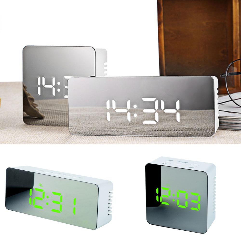 JANE Đồng Hồ Báo Thức Có Đèn LED Thiết Kế Sáng Tạo Dùng Khi Đi Du Lịch