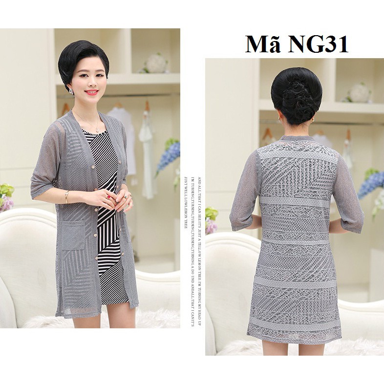 HOT Váy, đầm cho người trung niên, người lớn tuổi NG31