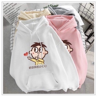 Hoodie cậu bé trắng / kem