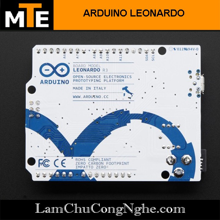 Mạch phát triển arduino Leonardo R3 giả lập cổng USB, chuột, bàn phím, tay cầm chơi game ...