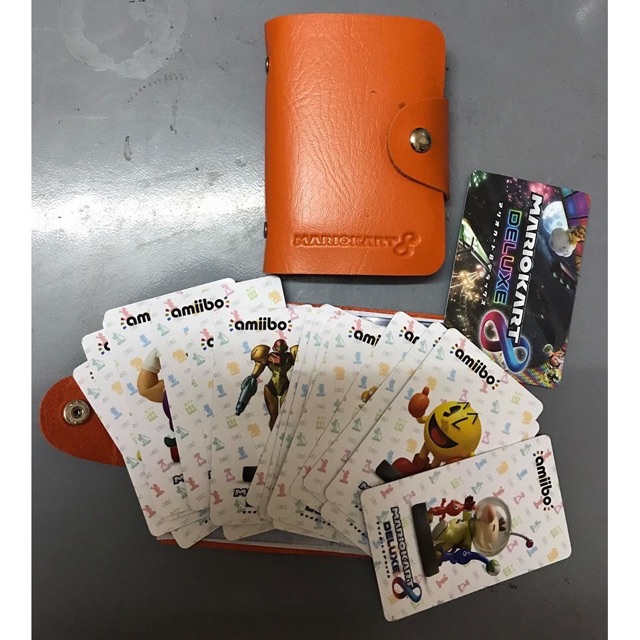 Thẻ Amiibo Zelda 25 card tặng kèm ví da hộp sắt