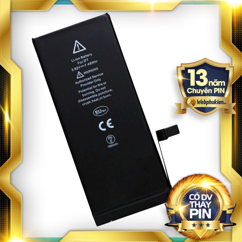 [14 NĂM Chuyên PIN] Pin Zin cho iPhone 7/7G - 1960mAh