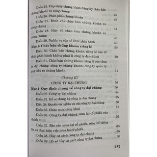 Sách-Luật Chứng Khoán (Hiện Hành)