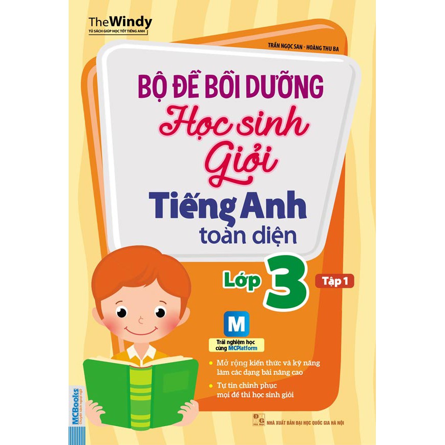 Sách - Bộ Đề Bồi Dưỡng Học Sinh Giỏi Tiếng Anh Toàn Diện - Lớp 3 - Phần 1