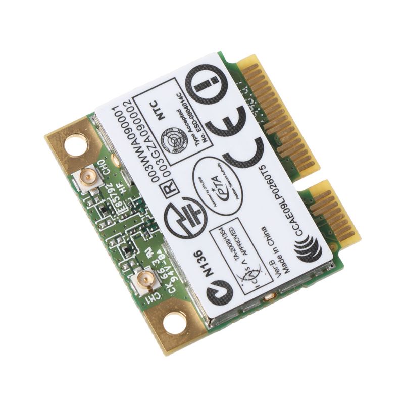 Card WIFI Mini PCI-e AR9287 AR5B97 Cho Win XP 7 32 64