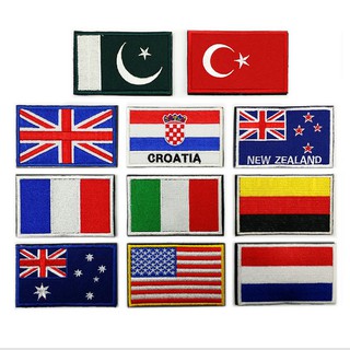 Sticker Ủi Thêu Hình Lá Cờ Quân Đội 3D nguồn cung cấp hàng hiện đại