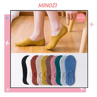 Tất lười nữ - vớ cổ ngắn gân nhiều màu MTNG19