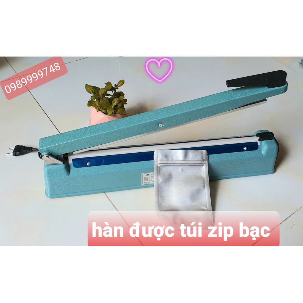 Máy hàn miệng túi 20cm VỎ SẮT- MÁY ÉP BAO NILONG- GIÁ SIÊU RẺ- HÀN ĐƯỢC CẢ TÚI ZIP BẠC- VỎ SẮT BỀN HƠN VỎ NHỰA