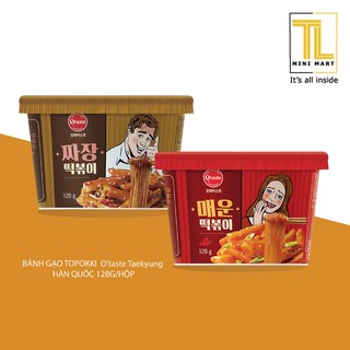 BÁNH GẠO TOPOKKI O’taste Taekyung HÀN QUỐC 128G/HỘP