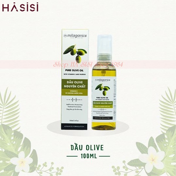 Dầu Olive Nguyên Chất MILAGANICS - Pure Olive Oil 100ml | BigBuy360 - bigbuy360.vn