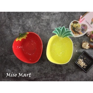 Bát hình trái cây 🍓 và 🍍