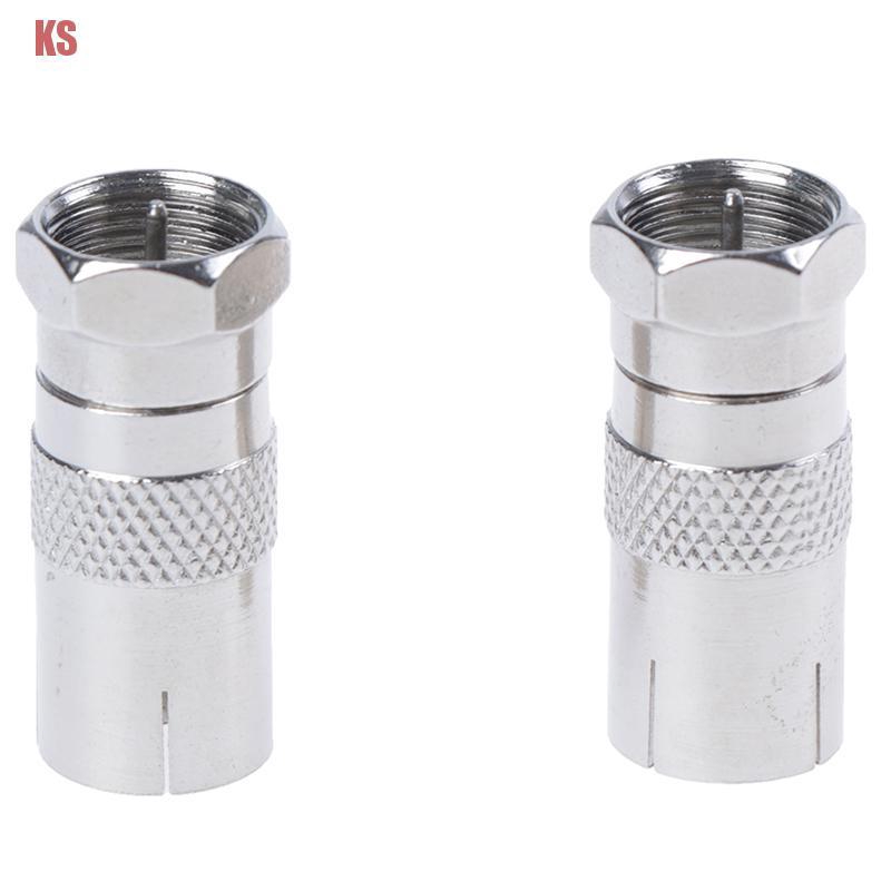 2 Đầu Nối Dây Cáp Đồng Trục Rf