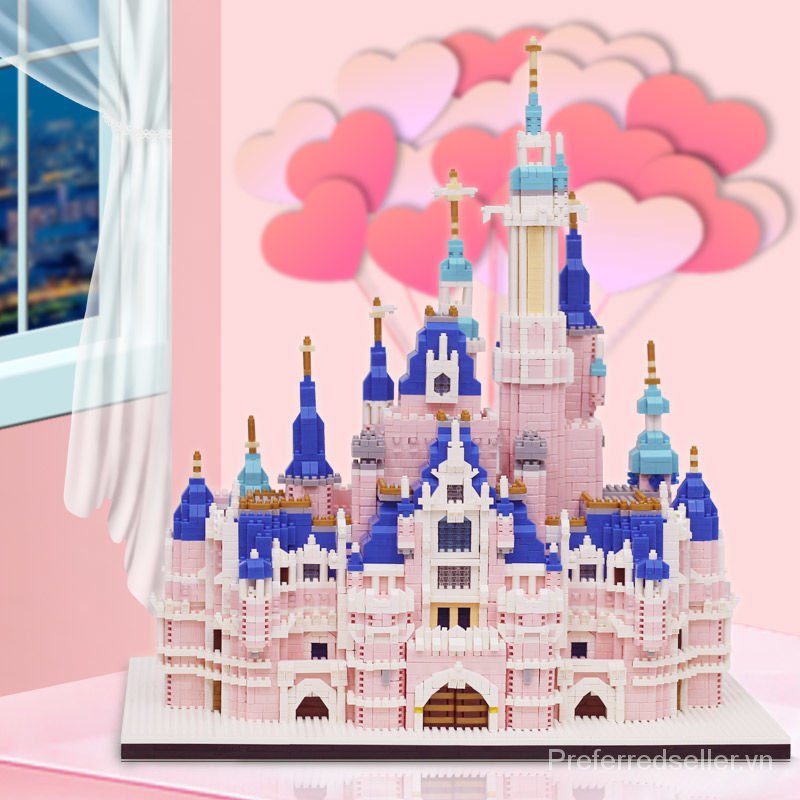 Bộ Lắp Ghép Lego Mô Hình Lâu Đài Disney